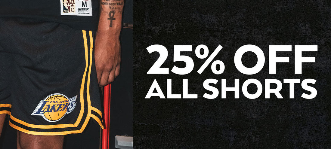 25% Off All Shorts