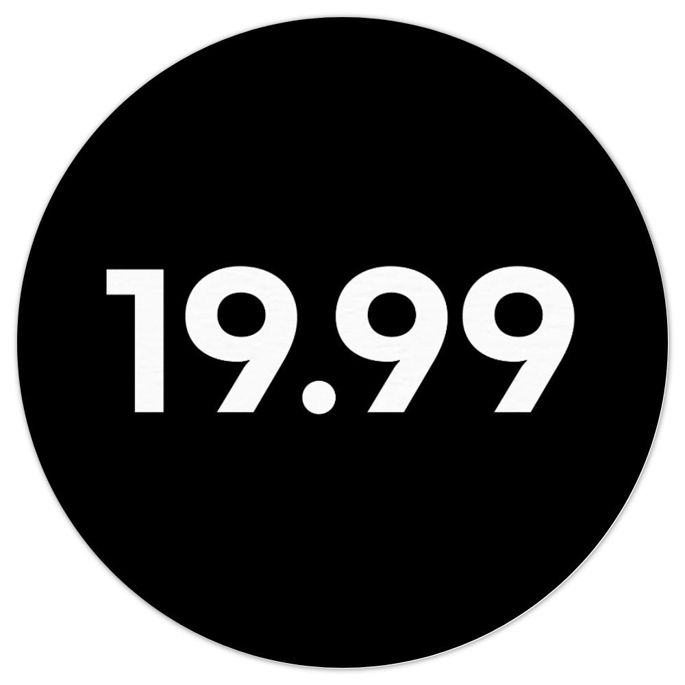 Round Price Stickers