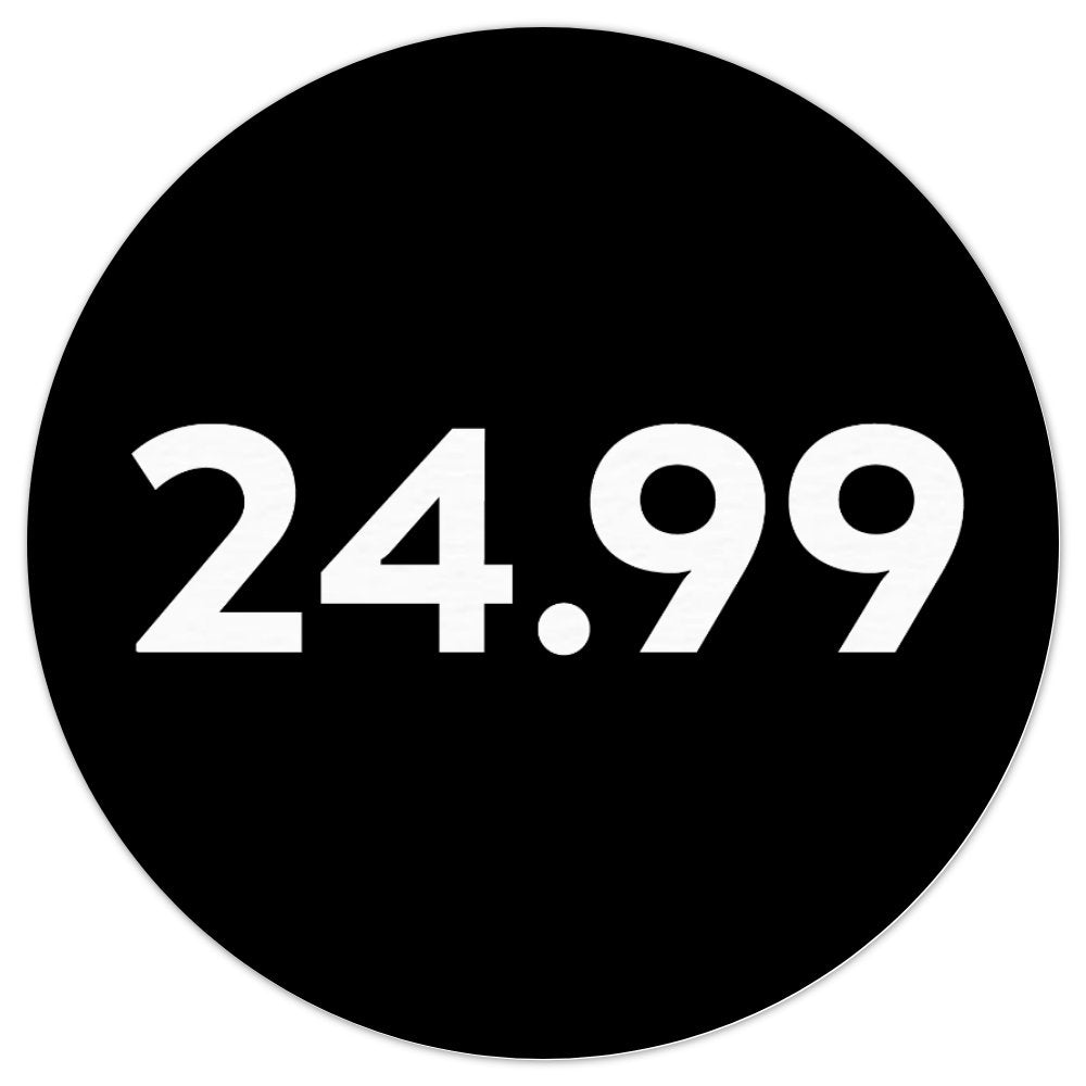 Round Price Stickers