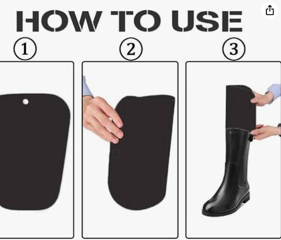 Boot Shaper Form Inserts (Medium size approx. 55 cm)