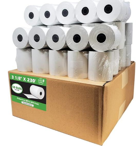 Cash Register Receipt Roll (BPA/BPS FREE) RICS