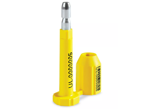 Barcoded High Security Truck Seals - Yellow