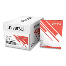 Papel de copia de 8,5" x 11", 20 libras, brillo 92, 500 hojas/resma 