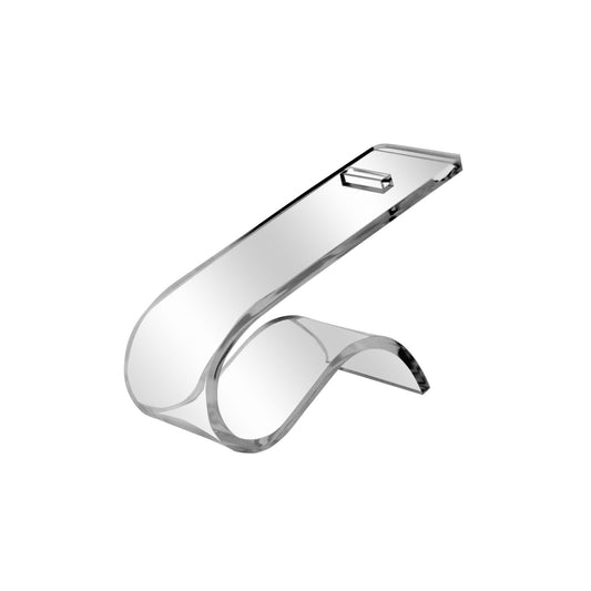 Pantalla vertical de acrílico para un solo zapato