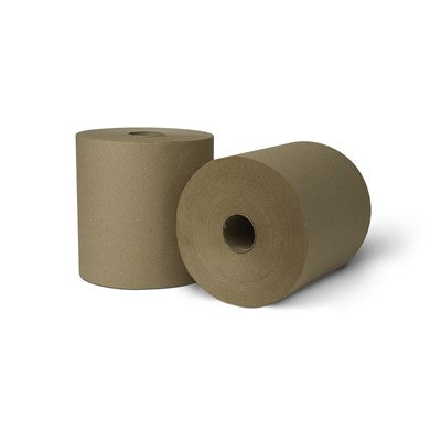 TOALLA DE MANO NATURAL RECICLADA PREMIUM, 8"X925'