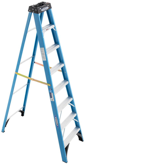 Escalera de fibra de vidrio Werner (APROBACIÓN DM)