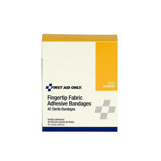 Solo primeros auxilios Vendajes adhesivos de 0.75" de ancho x 3" de largo, 100/caja 